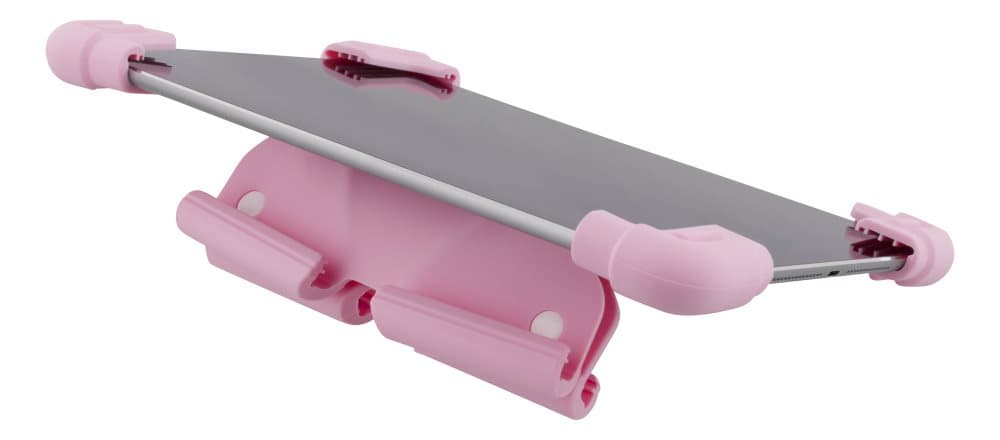 DELTACO Case in silicone for 7-8" tablets, tripods, pink