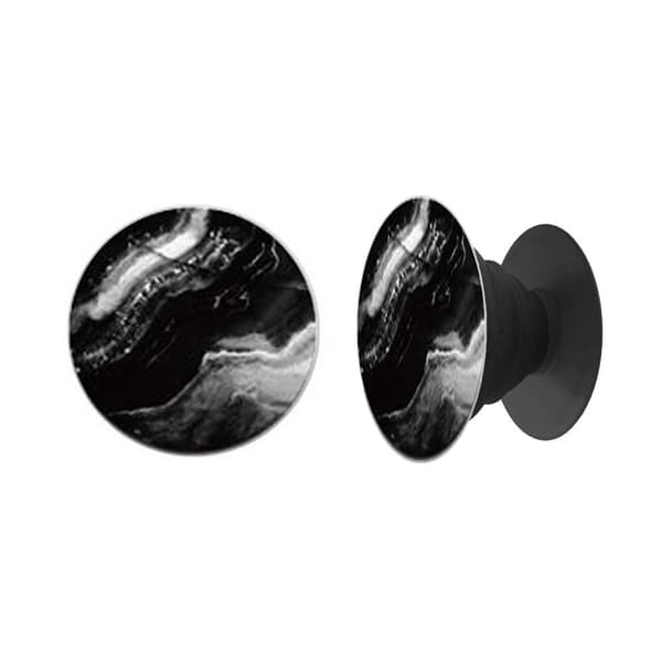 Musta marmori -painike Universal Grip Holder Set Matkapuhelin