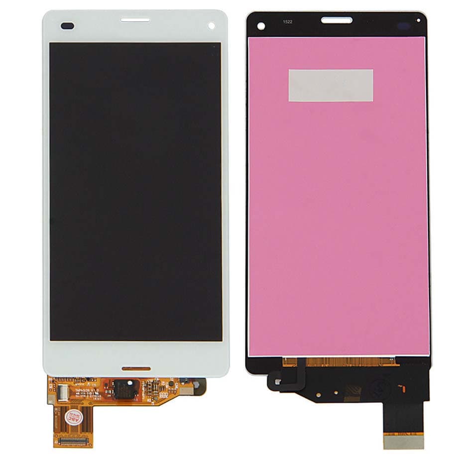 Sony Xperia Z3 Compact LCD Display & Touch Skärm - Vit