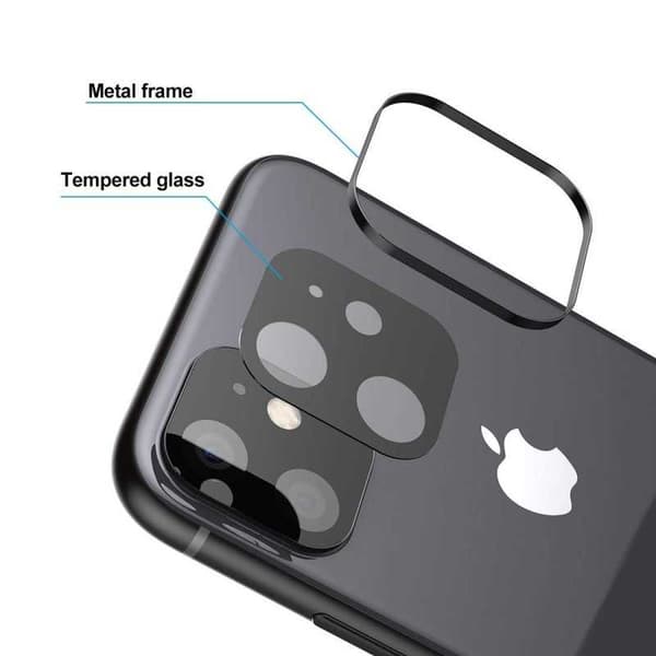 iPhone 11 Pro Max hærdet glas kamerabeskyttelse 9H