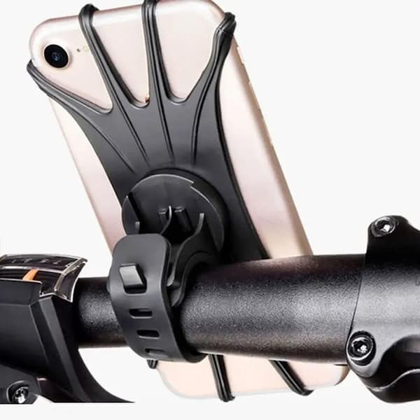 360 graders roterbar sykkel- og motorsykkelholder med silikonfeste - perfekt for barnevogner