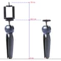 Miniatyrbild 5 av 11: Smidig Tripod (YUNTENG) 228 Mini