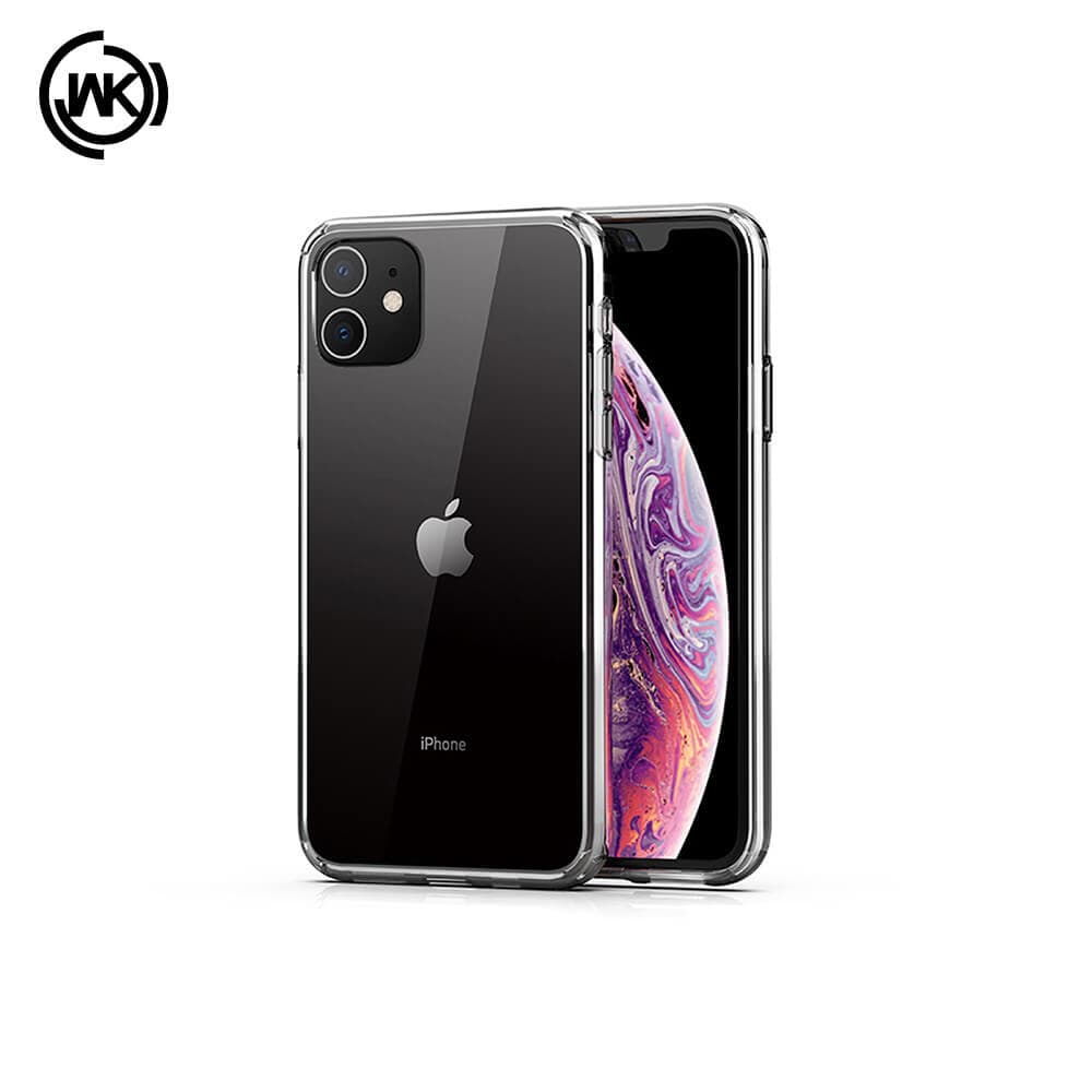 By WK iphone XR / 11 / 12 / 12 pro cover, vandafvisende, transparent
