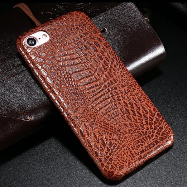 iPhone 7 - Stilrent Elegant skal i krokodilmönster FLOVEME