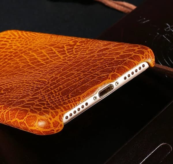 iPhone 7 - Stilrent Elegant skal i krokodilmönster FLOVEME