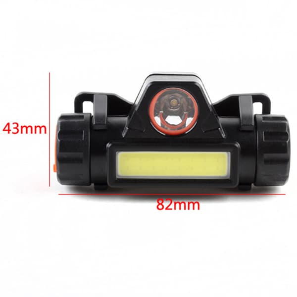 Smidig Vattentålig Mini Pannlampa