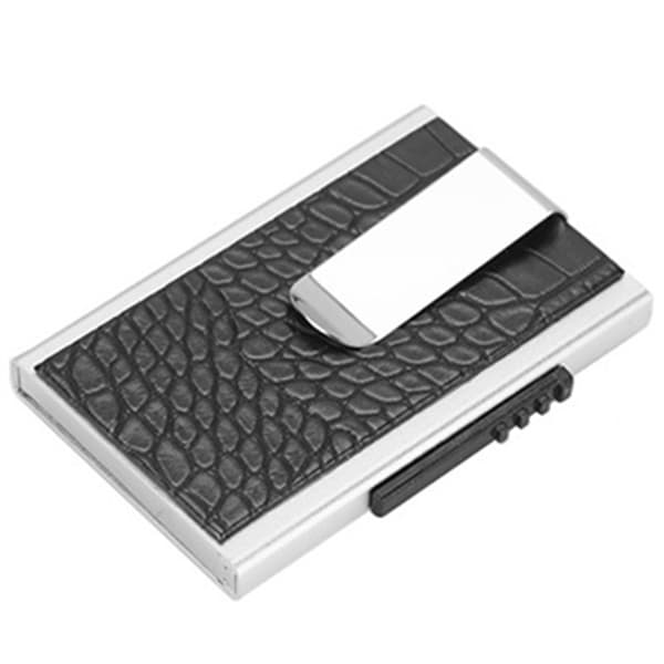 Stilsäker Korthållare RFID Aluminium (JENSEN)