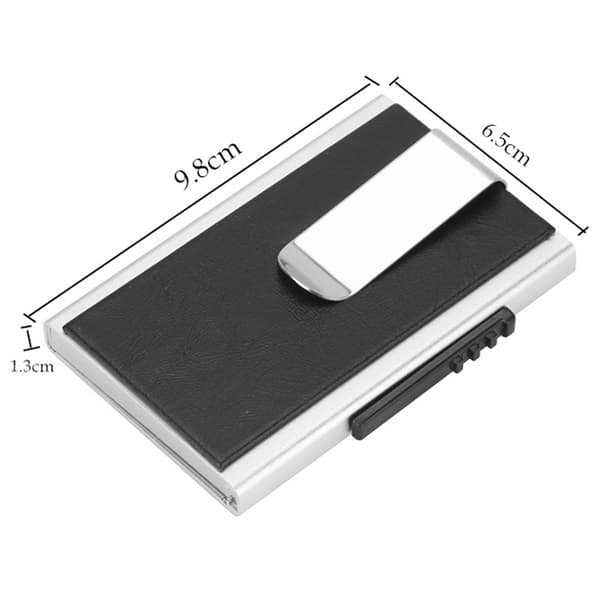 Stilsäker Korthållare RFID Aluminium (JENSEN)