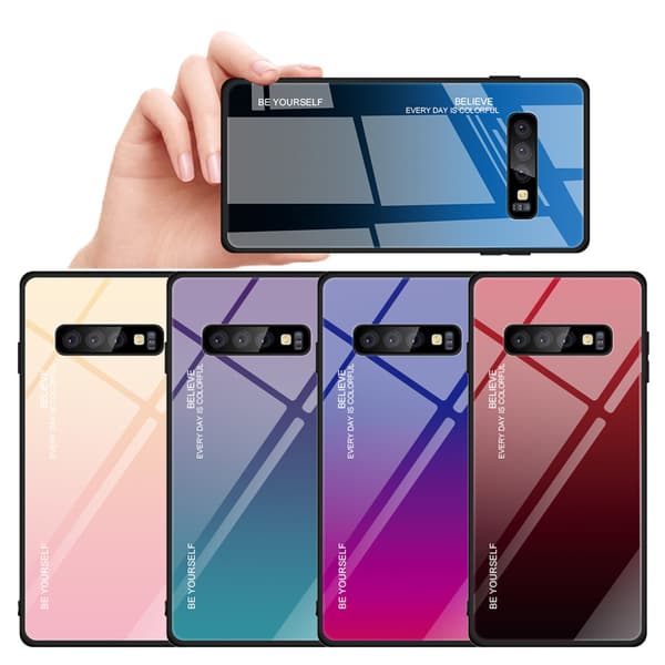Samsung Galaxy S10 + - Stilsäkert GALAXY RAIN Skal NKOBEE