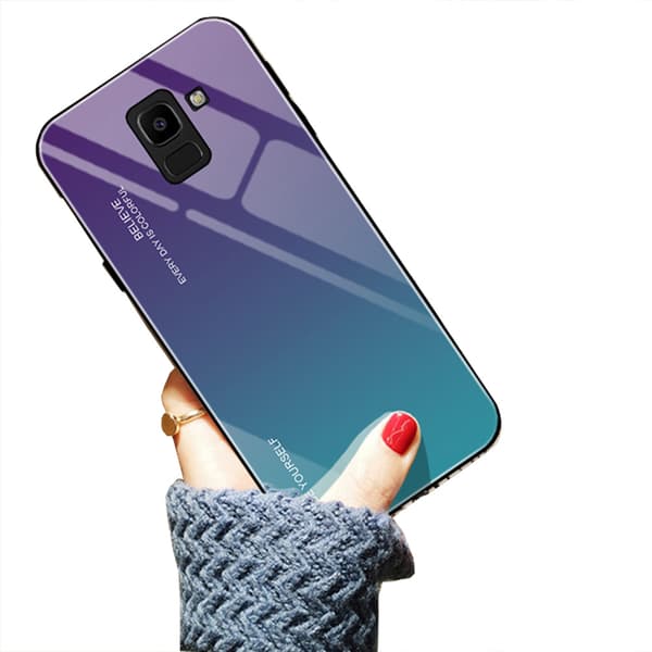Kraftfullt Skyddande Skal - Samsung Galaxy A6 2018