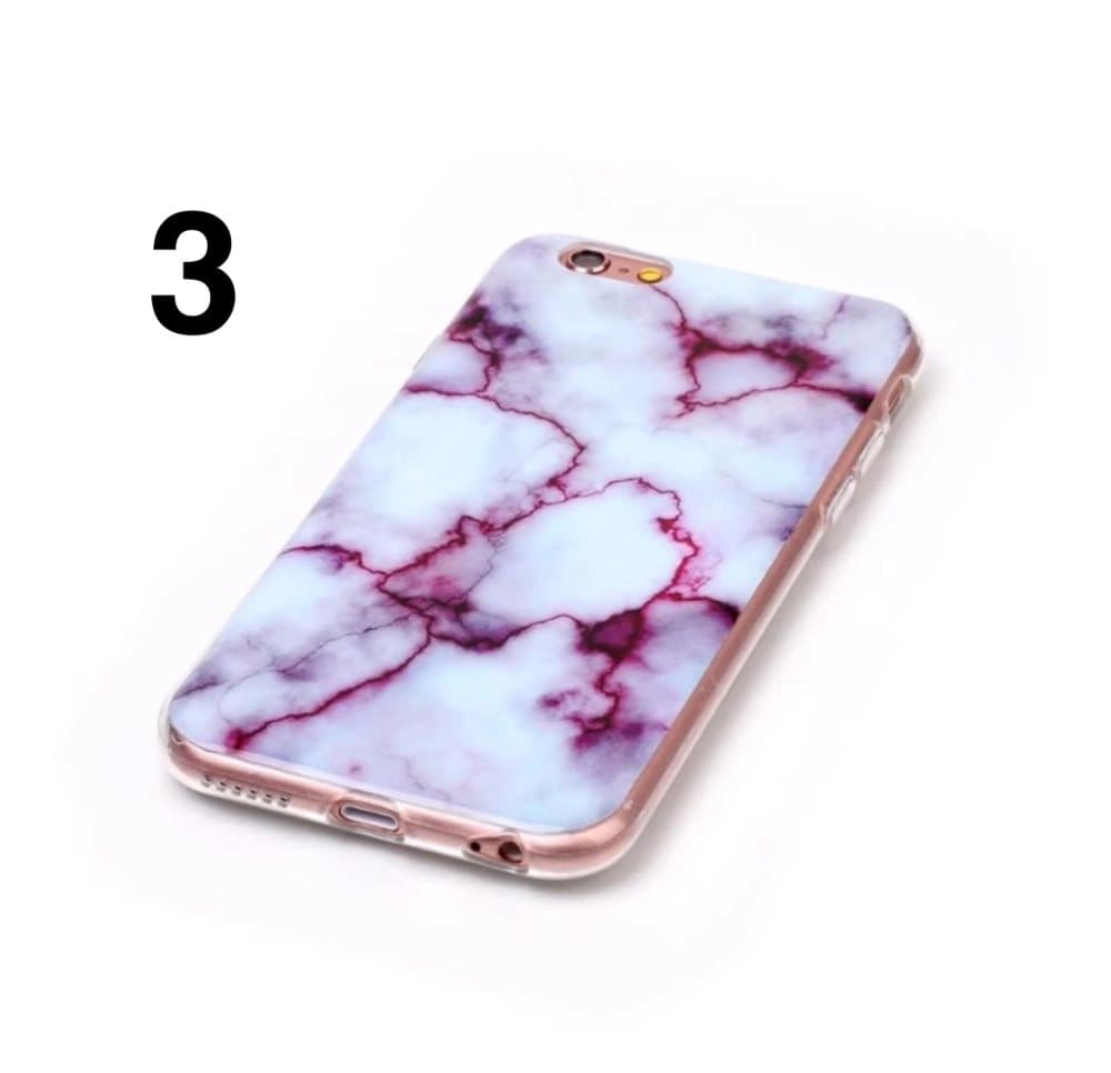 iPhone 8 Plus - Elegant Praktiskt NKOBEE Marmormönstrat Skal