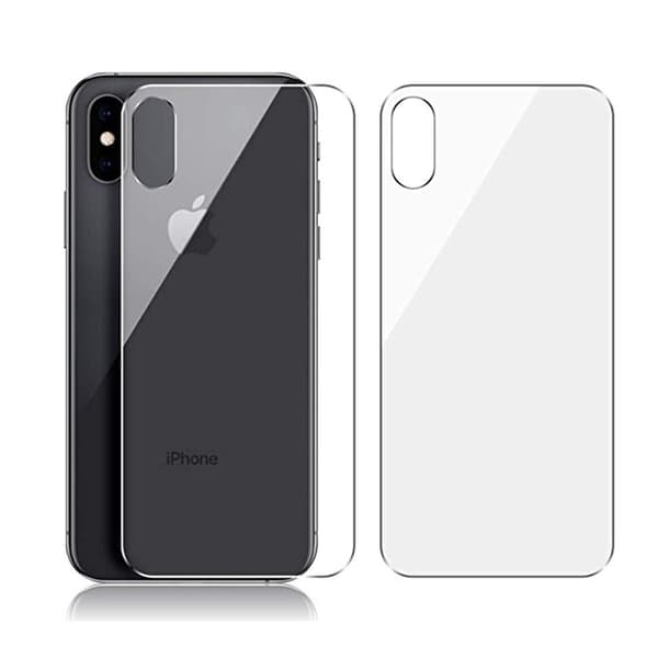 iPhone X/XS - HeliGuards Skyddsglas för Baksida