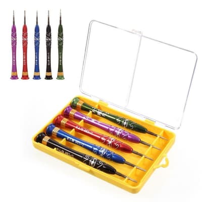 LIJIALI Universel L-126 5-i-1 Skruetrækker Set