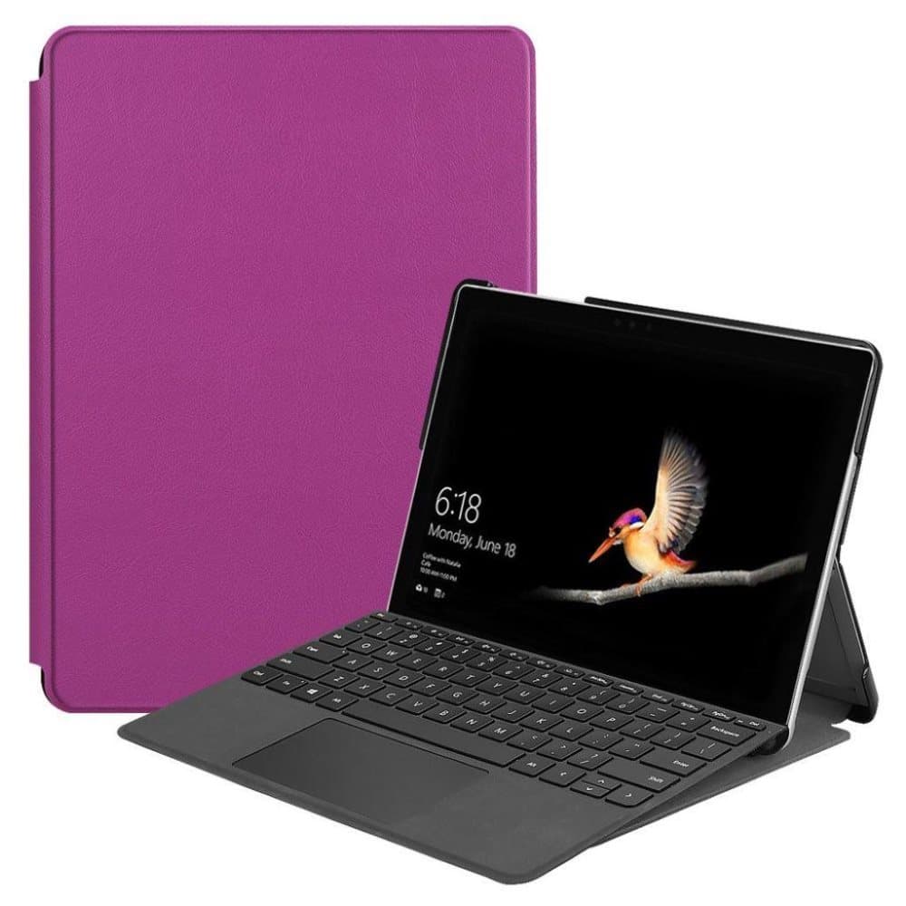 Microsoft Surface Go 10 beskyttelsesetui i kunstlæder med st