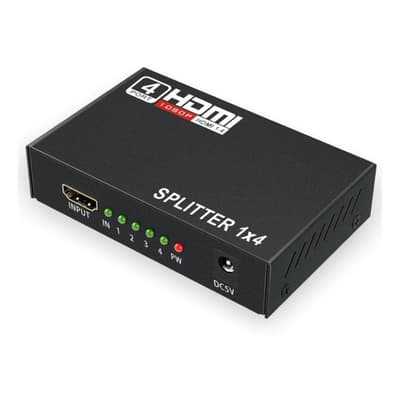 HDMI växlare med 4 portar stödjer 3D och HD upplösning 1080p