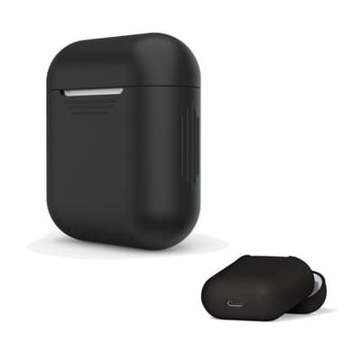 LANKILIN Airpods Enfärgat silikon skydd - Svart
