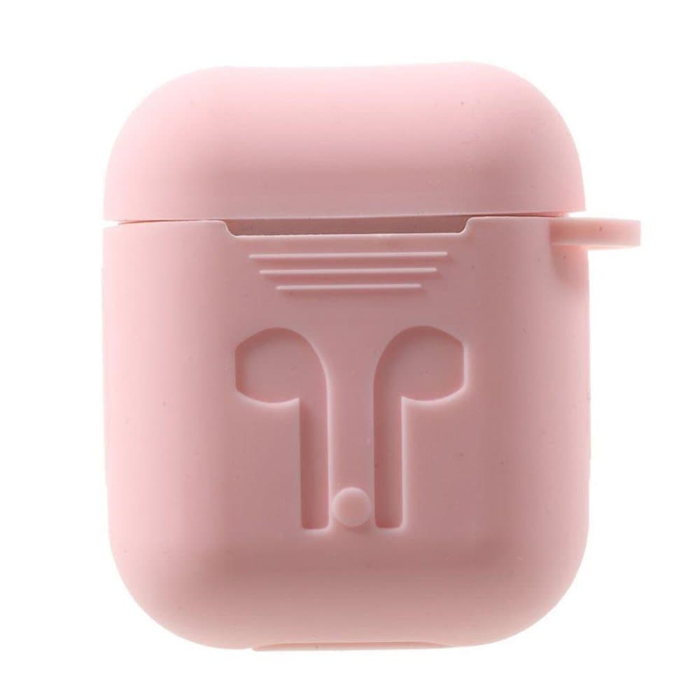 Airpods tabsikkert blød silikone etui - Pink