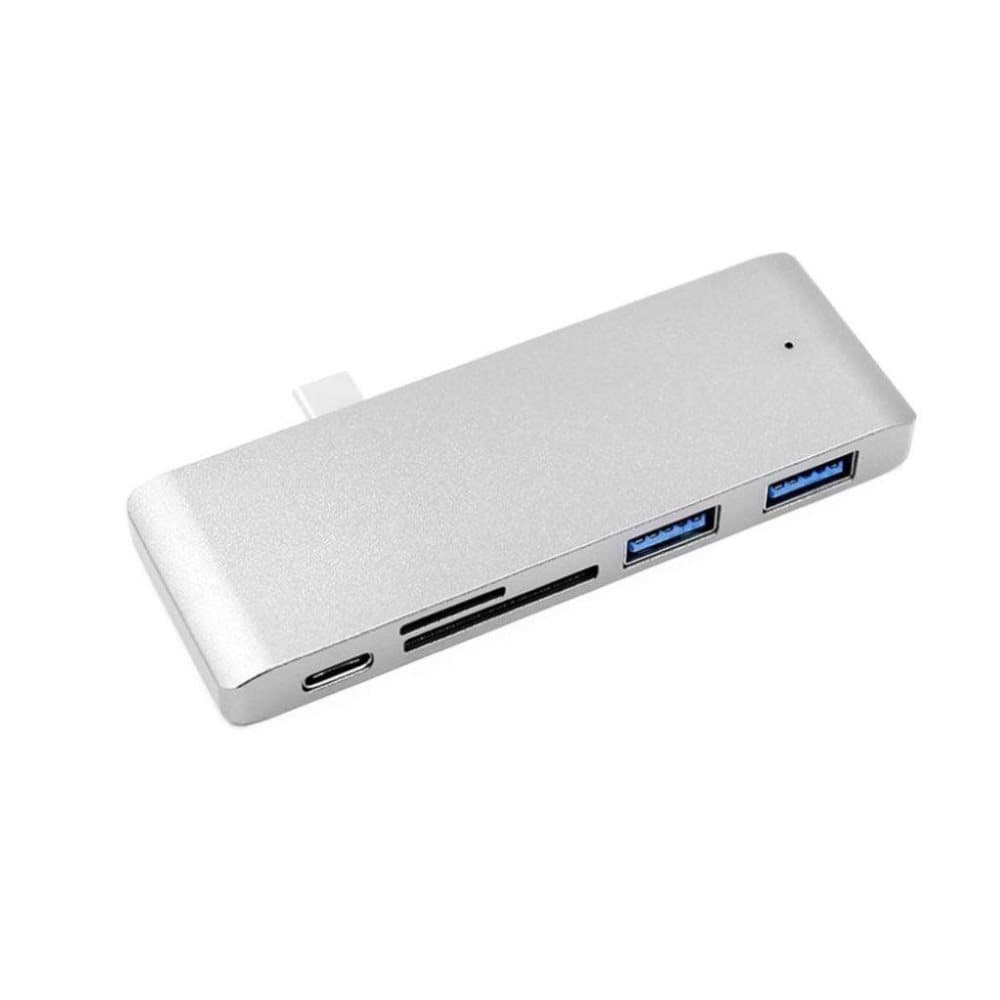 Universel 5-i-1 Type-C til USB 3.0 Hub adapter kortlæser kon