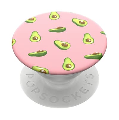 PopSockets PopGrip - Älypuhelimen ja Tabletin pidike ja tukijalka vaihdettavalla PopTopilla - Avocados Pink
