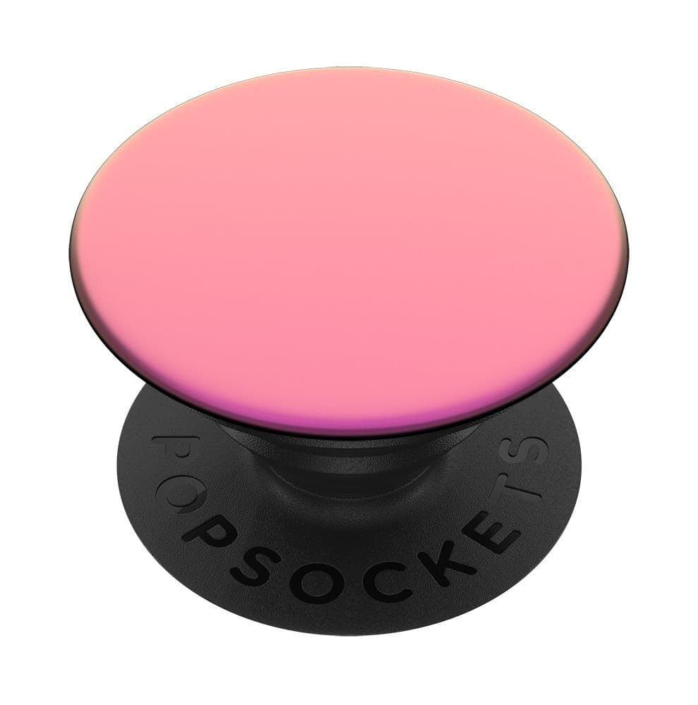 PopSockets PopGrip - Stativ og Greb til Smartphone og Tablet med Udskiftelig PopTop - Color Chrome Powder Pink