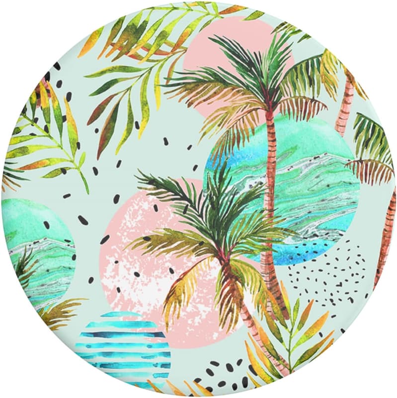 Popsockets Waikiki Daze Avtagbart Grip Med Ställfunktion