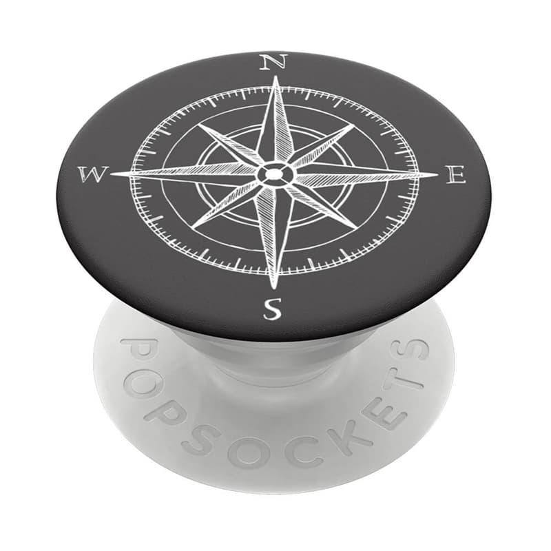 Popsockets Compass Avtagbart Grip Med Ställfunktion