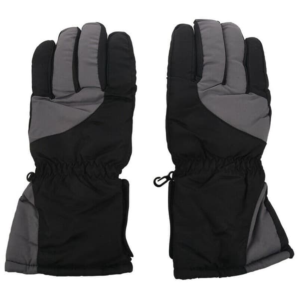 Värmehandskar - batteridrivna, Unisex, Svart-Grå
