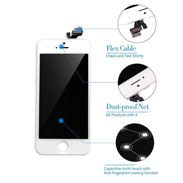 iPhone 6 komplett LCD sk�rm med sm�delar OEM
