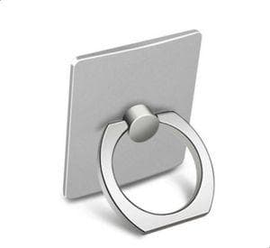 Mobilhållare/Fingerhållare - Universal ring för mobilen (Silver)