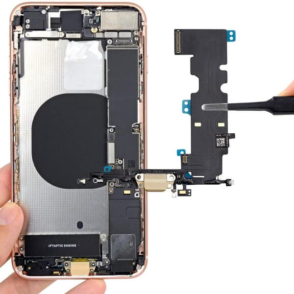 iPhone 6 PLUS - Högkvalitets Laddningsport Hörlursport Reservdel