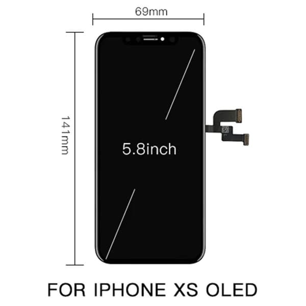 OLED LCD & Pekskärm Digitizer AAA+++ iPhone XS