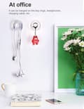 Miniatyrbillede 8 af 8: 4-Pack Devia Universalhållare Magiska Sticker - Transparent