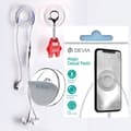 Miniatyrbillede 1 af 8: 4-Pack Devia Universalhållare Magiska Sticker - Transparent