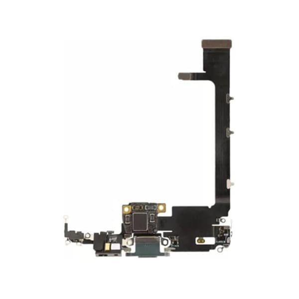 Original iPhone 11 Pro Max Laddkontakt  - Grön