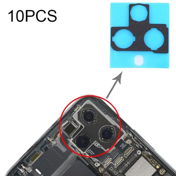 Original iPhone 11 Pro / 11 Pro Max Svamppackning till Bakkamera