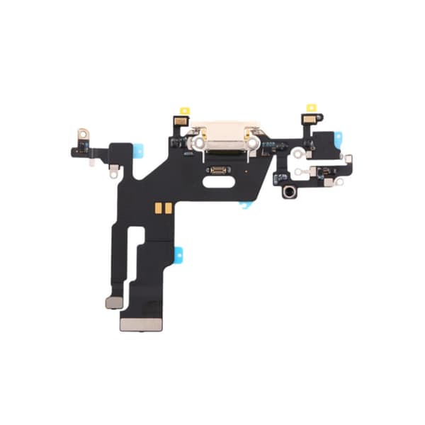 Original iPhone 11 Laddkontakt med Flex - Vit