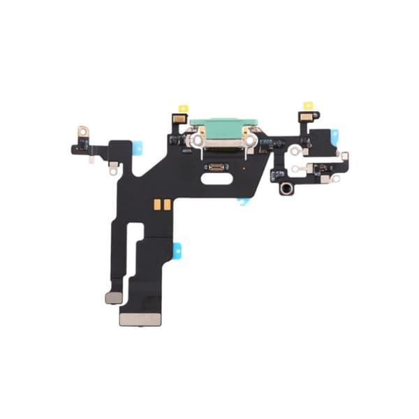 Original iPhone 11 Laddkontakt med Flex - Grön