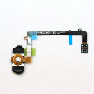 Samsung Galaxy S6 Edge Hemknapp Vit