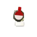 Miniatyrbild 1 av 2: Huawei Honor 8 Lite Hemknapp med Flexkabel - Guld