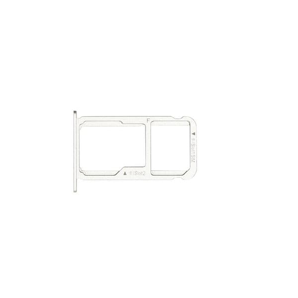 Huawei Honor 8 Minneskort/Simkortshållare - Vit