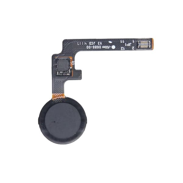 Google Pixel 2 XL Hemknapp Flexkabel - Svart