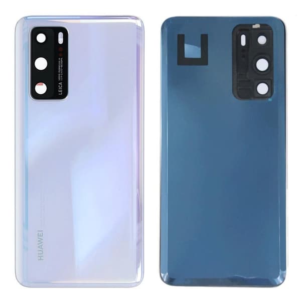 Huawei P40 Baksida/Batterilucka - Vit