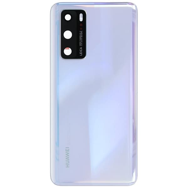 Huawei P40 Baksida/Batterilucka - Vit