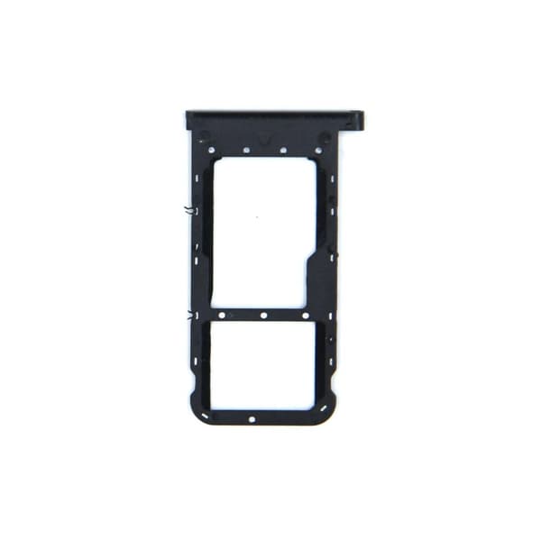 Huawei P Smart Plus Minneskort/Simkortshållare - Svart