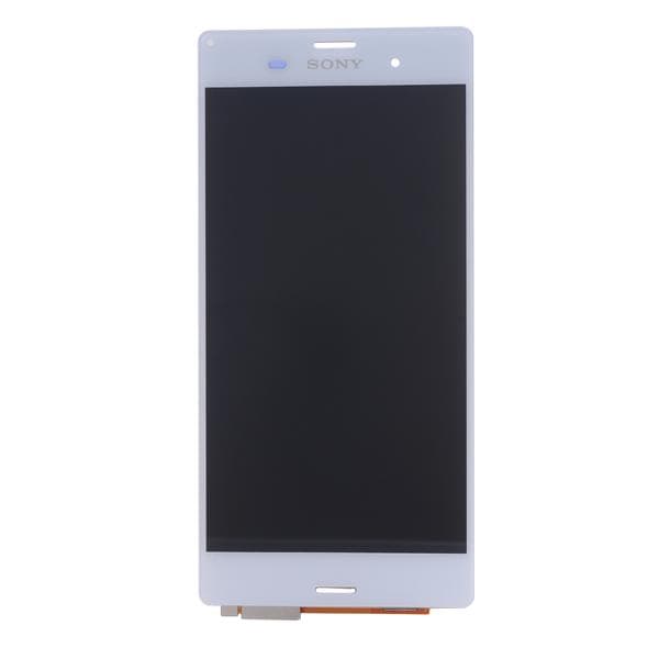 Sony Xperia Z3 Skärm med LCD Display Original - Vit