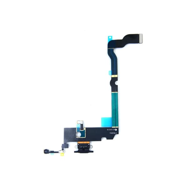 iPhone XS Max Laddkontakt Flexkabel - Svart