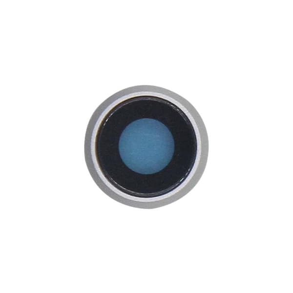 iPhone 8 Kameralins med Ram - Vit