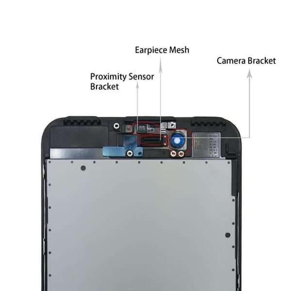 iPhone 7 Plus LCD Skärm (DTP) - Svart