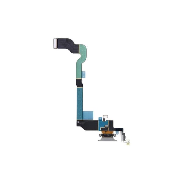 iPhone X Laddkontakt Flexkabel - Grå