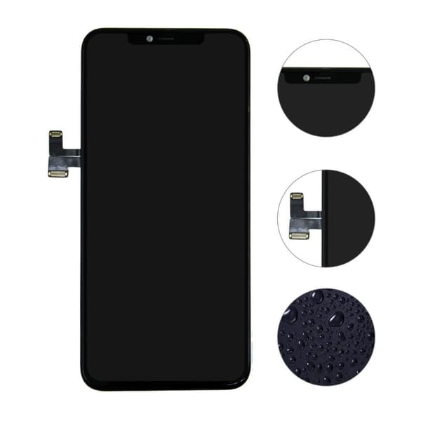 iPhone 11 Pro Max OLED Skärm - Svart (tagen från ny iPhone)